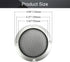 Fielect 2 Pcs 4" Speaker Grill Mesh - Decorative Circle Woofer Guard Protector Cover with 8 Screws (Silver)