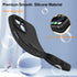 iPhone 15 Plus Case - Black, Slim Liquid Silicone, Shockproof, Anti-Scratch, with 360° Rotatable Ring Holder & Lanyard.