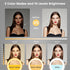 RYUNVOVO 10" 3 11 Selfie Ring Light with Tripod Stand and Phone Holder, LED Ring Light for Desk with Light Modes