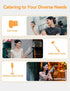 Takerers 4-in-1 Tripod360 Portable Selfie Stick Tripod with RemotePocket Size Extendable Cell Phone Rotation Mini