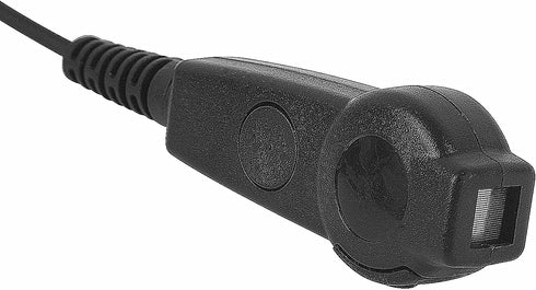 Pdflie Dual PTT CLS 1110 1410 BPR40 Acoustic Headset, 2 Pin M1 Earpiece with Mic for Motorola Mag One CLS1110 CLS1410