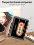 Gracioso Cassette 1100mAH Cassette Cassette Bluetooth Tape Player with Rechargeable Battery, Compact Vintage Player