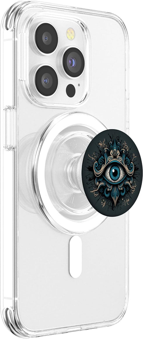 PopSockets MagSafe Evil Eye Yellow Indigo Blue Teal PopGrip for iPhone