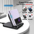 Wireless Charger for Samsung Z Flip 6 - 2 Pack, Foldable Wireless Charging Stand for Galaxy Z Flip Series, No Adapter
