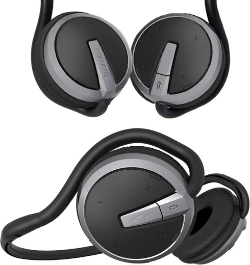 Soundbot SB221 Black Sports-Active Headphones: HD Wireless Bluetooth 4.0, 20Hrs Music, 25Hrs Calling, Sweat Resistant,