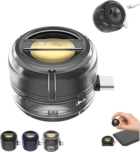 Generic Mini Portable Speaker,Portable 5X Speaker Amplifier,Plug & Play for Music/Calls,Portable Mobile Phones