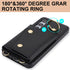 Samsung Galaxy S24 Plus / S24+ Phone Case for Women, Crossbody Wallet Case with Credit Card Holder, Shockproof Black