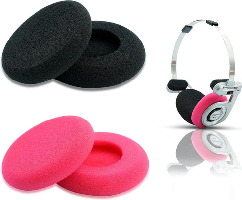 GVOEARS Replacement Earpads for Koss Portapro Headphones, 2 Pairs (Rose+Black)