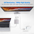 Battony USB C to HDMI Adapter - 4K Multiport AV Converter for MacBook Pro/Air, iPad Pro - With USB C, USB 3.0 and HDMI Ports