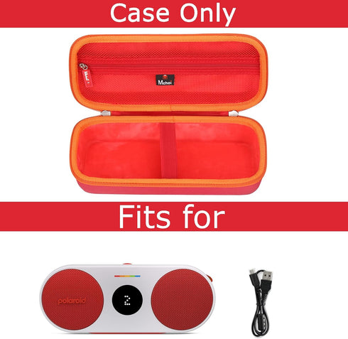 Mchoi Hard Case for Polaroid P2 Music Player, Waterproof Shockproof Protective Carrying Case