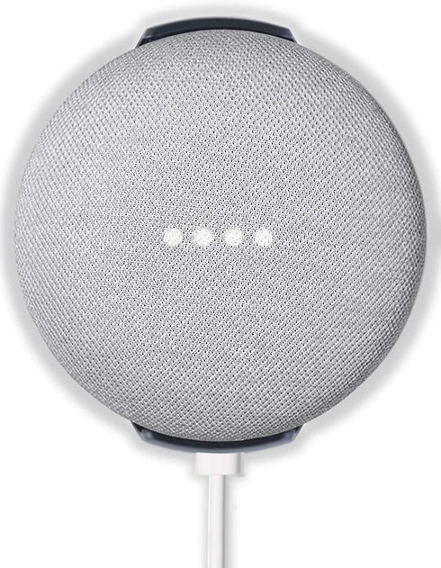 Mount Plus SB-58B Wall Ceiling Cabinet Mount Holder Clip for Google Nest Home Mini Gen 1, Gen 2 - Round Speaker