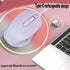 Yadojingcn 2.4G+BT 3 Wireless Gradient Color Rechargable Mouse Slim Silent Dual-Mode Portable Office Mouse with USB