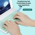 Bluetooth Keyboard and Mouse Combo, Ultra-Slim Portable Rechargeable Wireless Keyboard Set for iPad, Mac OS, Android,