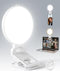 NiceVeedi 3 Color Soft Selfie Light Phone Light with Clip, Portable Edge-lit Ring