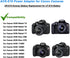 TKDY LP-E10 EOS Rebel T7 Dummy Battery ACK-E10 Continuous Power Supply DR-E10 DC Coupler Kit for Canon EOS T7 T6 T5 T3, Kiss X50 X70 X80 X90, EOS 1100D 1200D 1300D 1500D 2000D Digital Camera.