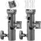Updated Flash Bracket-ChromLives Light Stand Mount, Cold Shoe Flash Stand for DSLR Camera, Photography Umbrella