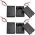 4PCS 4.5V Battery Holder with Switch, 3 AA Battery Holder Case with Wire Leads and ON/Off Switch