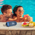 Silicone Case for JBL FLIP 6 Waterproof Portable Bluetooth Speaker, Gel Soft Skin Rubber Cover with Shoulder Strap and