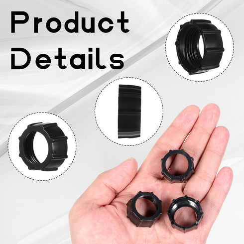 LIQWEI 10Pcs Car Phone Mount Replacement Parts, Tightening Nut for Replacement Cars Mount, Car Phones Holder Clip, Ring