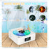 The Waves Vinyl Player with Water Ripple Light, 2024 New Bluetooth Speaker Compatible with TF, AUX Mode, Record Player