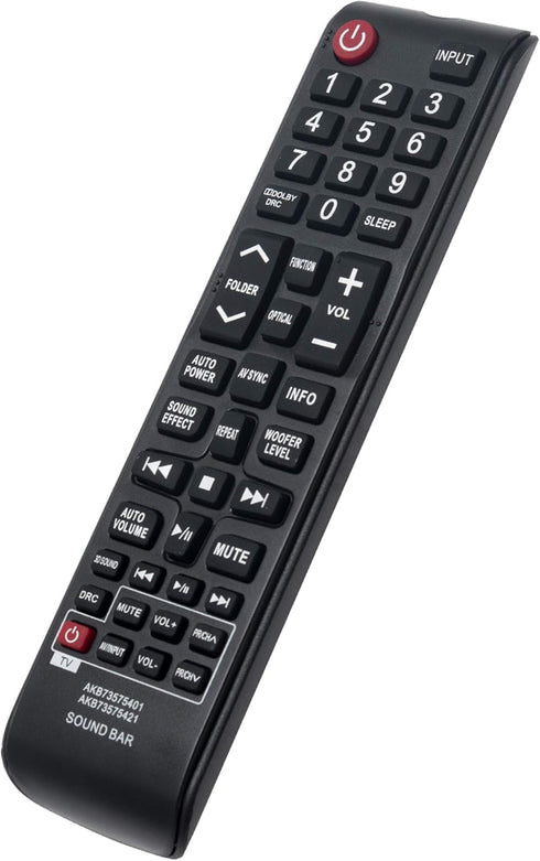 AKB73575421 AKB73575401 Replacement Remote for LG Home Theater Soundbar Models NB3532A, NB3530ANB, NB4530B, and More