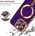 iPhone 13 Pro Max Case, Compatible with MagSafe, Magnetic Slim Thin Lanyard Wrist Strap, Shockproof Cover, Midnight