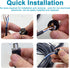 M12 5 Pin Male & Female Socket Panel Aviation Wire Connector, 12mm Industrial Circular Connector, Outdoor Waterproof