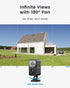 ieGeek 180, 2K 2-Way Talk,IP66 Outdoor Camera Wireless Home Security Cameras Pan Rotating Battery Powered WiFi Security