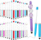 Heeshbou 30 Pcs Beadable Pens Bulk 2-In-1 Beadable Stylus Pen for Touchscreen Plastic