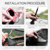Wogomz Dummy Shark Fin Antenna Cover for Car, Auto Top Roof Aerials AM/FM Radio Signal Base with Adhesive Tape