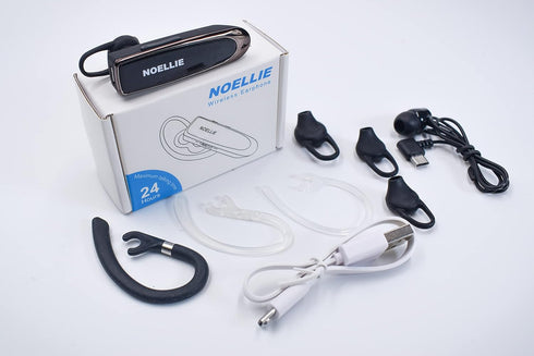 Bluetooth Earpiece, Wireless Handsfree Noise Cancelling In-Ear Headset Earbuds for Driving and Leisure