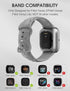 Minyee Floral Engraved Band Compatible with Fitbit Versa 2/Versa Lite, Soft Silicone Dandelion Flower Pattern Strap