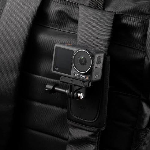 DJI Black Strap Mount for Osmo Action Cameras for Secure Attachment