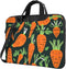 JIPOFD Happy carrot seamless pattern Print Structured Laptop Bag Oxford Cloth Briefcase Padded
