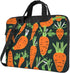 JIPOFD Happy carrot seamless pattern Print Structured Laptop Bag Oxford Cloth Briefcase Padded