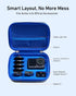 6 TELESIN DisAdv Carrying Case for DJI Osmo Action and Official Accessories, Xtra Edge Muse Case, Waterproof Hard