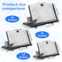 14" 3D 14inch) Screen Amplifier for Cell Phone, HD Amplifier Projector Horizontal Screen Enlarger for Movies, Videos