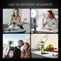 Magnetic Pocket Phone Tripod, Foldable Compatible with MagSafe iPhone 15/14/13/12 Plus Pro Max Series, All in One Desk