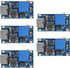 AITRIP 5pcs Type-C MT3608 DC-DC Adjustable Boost Module 2A DC DC Boost Step