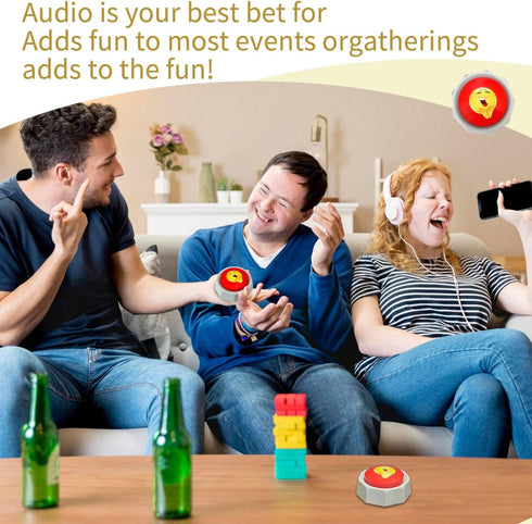 RIBOSY Applause Button - Button Applauds When Pressed for Extra Fun