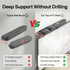 tiebutie 15 Lbs, No Drill Sound Bar Mount Top of TV Universal TV Top Shelf for Small Soundbars Up to Floating Sound Bar