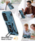 WRJ Case for Galaxy S24 with Slide Camera Cover, Screen Protector, Military Grade Protection - Sky Blue