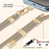 UKON Cell Phone Lanyard, Crossbody Lanyard and Wrist Strap with Premium Metal Buckle Phone Charms and 2 X Phone Patch
