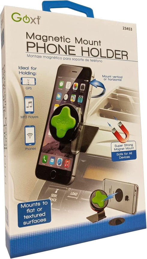 Custom Accessories GOXT 23453 Vehicle Mount Magnetic Phone Holder - Black
