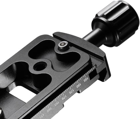 Neewer 200mm Professional Metal Quick Release Clamp Rail Nodal Slide for Camera