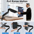 MOUNTUP Single Monitor Desk Mount, Adjustable Gas Spring Arm for Max 32 Inch Screen, VESA Mount Bracket, Black