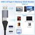 clickfish 7 1 in Memory Stick Pro Duo Card Reader, USB-C Multi Cards Reader for SD/TF/CF/MS/XD Cards, SD Card Reader