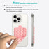 Double Sided Silicone Suction Phone Mount (2 Pack), Mobile Phone Holder with 24 Strong Suction Cups for Selfies