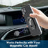 Phone Ring Holder Finger Kickstand, 360° Rotation Metal Phone Grip for Magnetic Car Mount