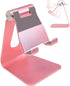 Adjustable Multi-Angle Aluminum Cell Phone Tablet Stand, Non-Slip Dock Holder Cradle Charger Station Mount, Foldable